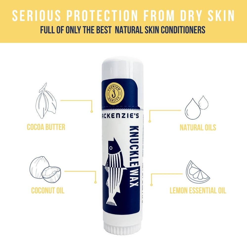 MacKenzie's Fisherman - Wholesale Body Cream/Lotion - Knuckle Wax- .6 oz (18 qty)4