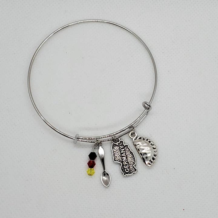 German Charm Bracelet Pierogi Germany for wholesale by Pierogi Gifts