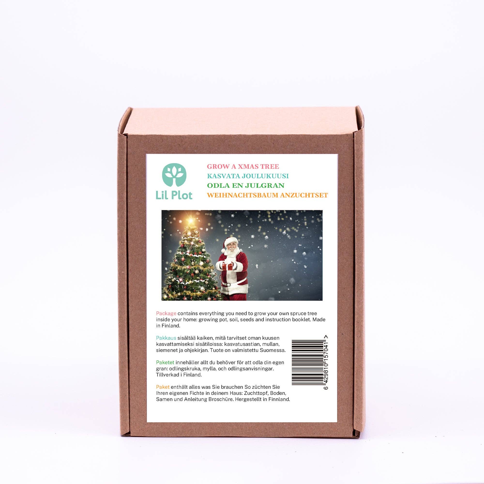 Lil Plot - Wholesale Christmas Decoration - Christmas Tree Growing Kit3
