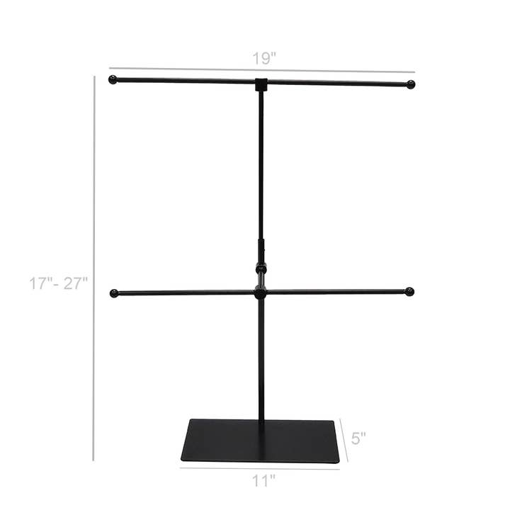 FIXTUREDISPLAYS - Wholesale Jewelry Stand & Display - Bracelet & Necklace Jewelry Organizer Display Height Adjustable Height 16772