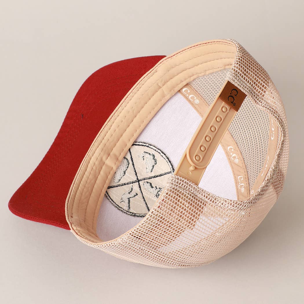 Fashion City - Wholesale Trucker pet - Heren - ANIMALS baseballpet met geborduurde patch voor heren met mesh-achterkant21