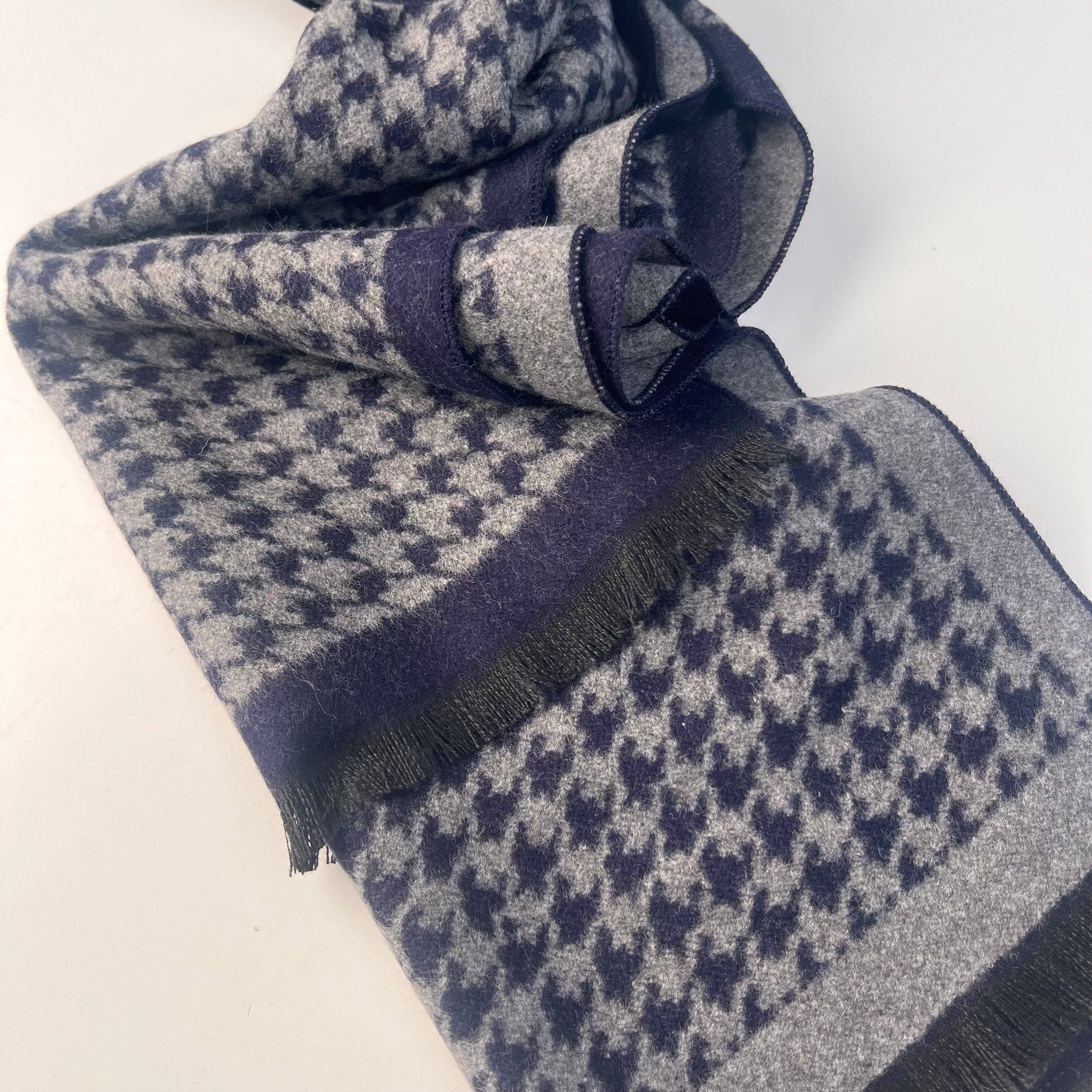 SONS Limited – wholesale Scarf – Men’s – The Quiet Thread Collection - Ashcroft - Blue4