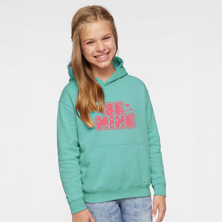 Be Mine Bubble | Youth Graphic Hoodie for wholesale by Olive And Ivory Wholesale