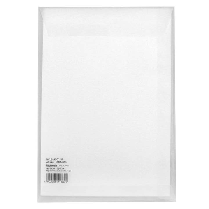 NAKABAYASHI Stationery - Venta al por mayor Cuadernos - Hojas sueltas Yu-Sari, lisas, B5 y A5, 30 hojas