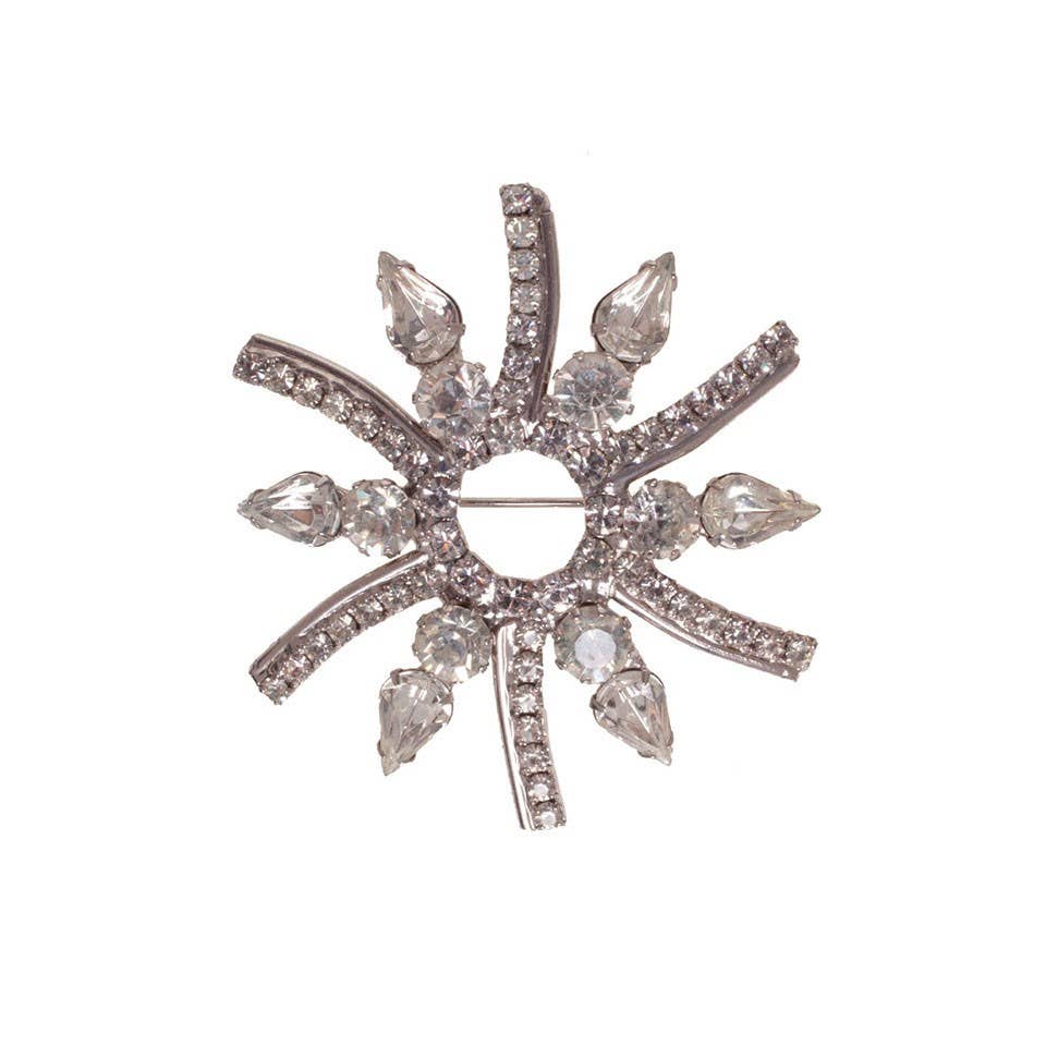 Flormoda - Wholesale Brooch - Sol Silver Brooch