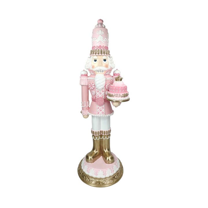 28in Pink Confections Nutcracker for wholesale by December Diamonds