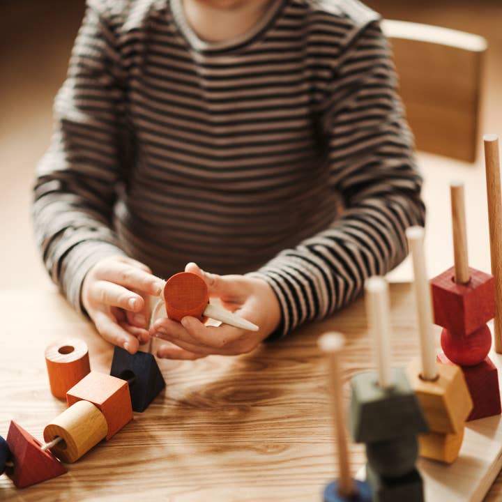 Wooden Story Sp. z o.o. - Wholesale Wood Toy - Kids - Wooden needle - for threading blocks17