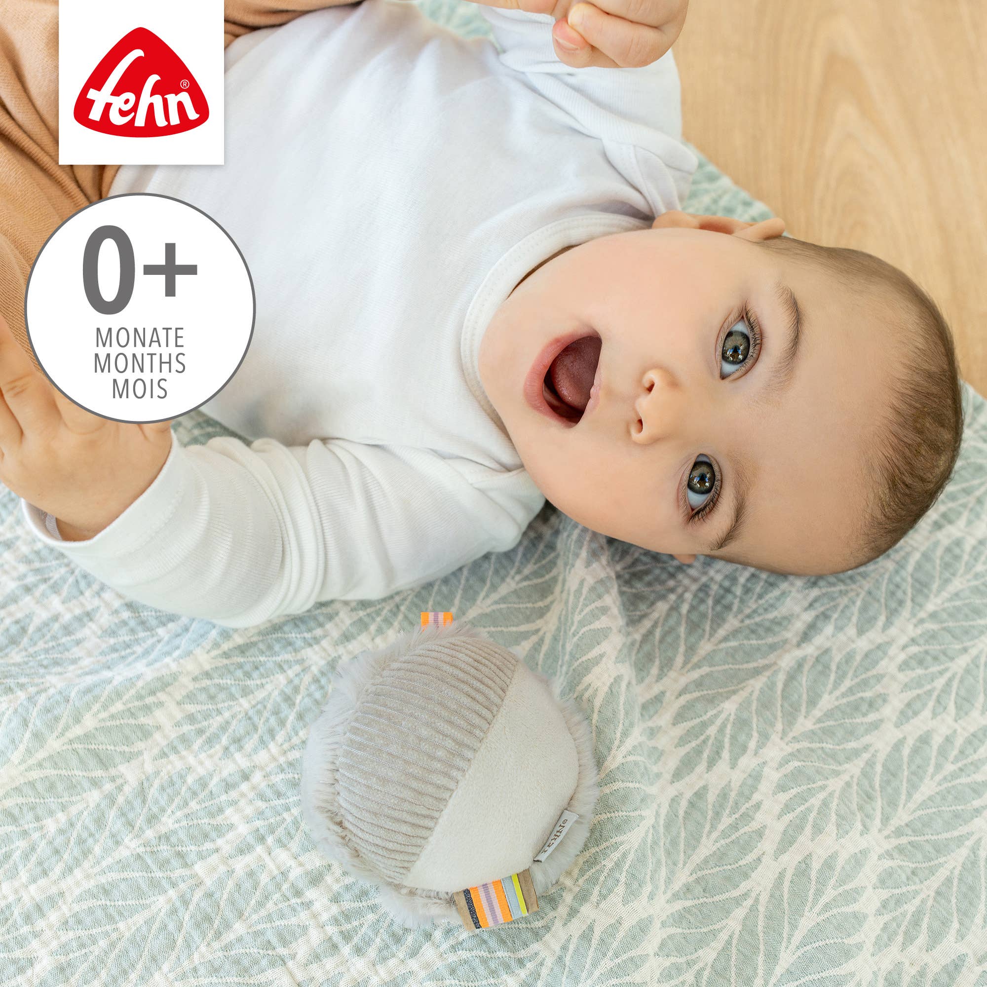 Fehn - Wholesale Sensory Ball - Baby - Sloth Rattle Ball - Grasping Toy Ball - Motor Skills Toy2