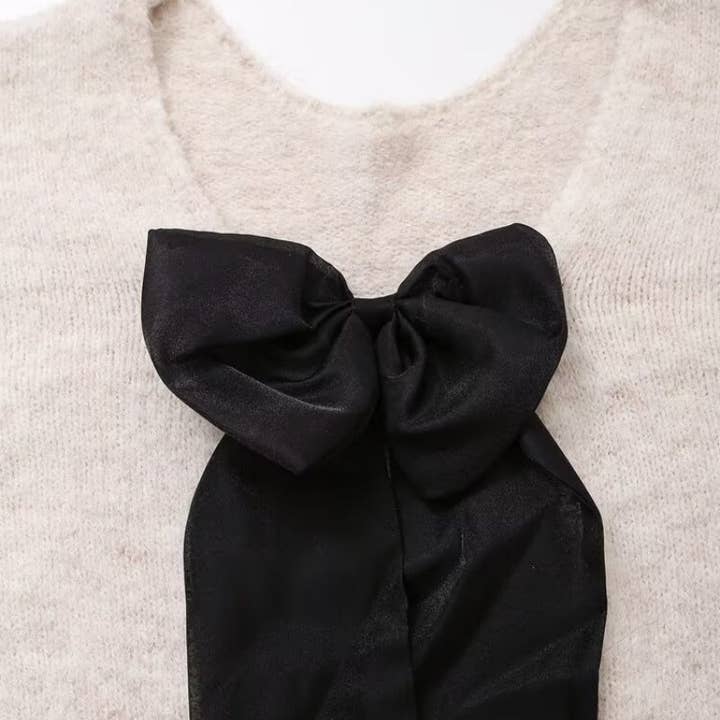 Masyal - Wholesale Knit Sweater - Women's - Bow Accent Knit Pullover Sweater9