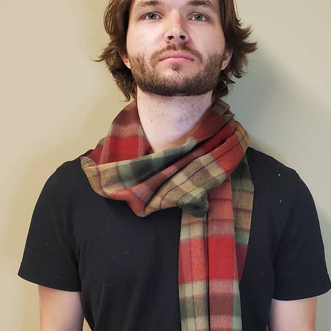 Patrick King Woollen Company - Wholesale Scarf - Women's - Autumn Buchanan Lambswool Scarves3