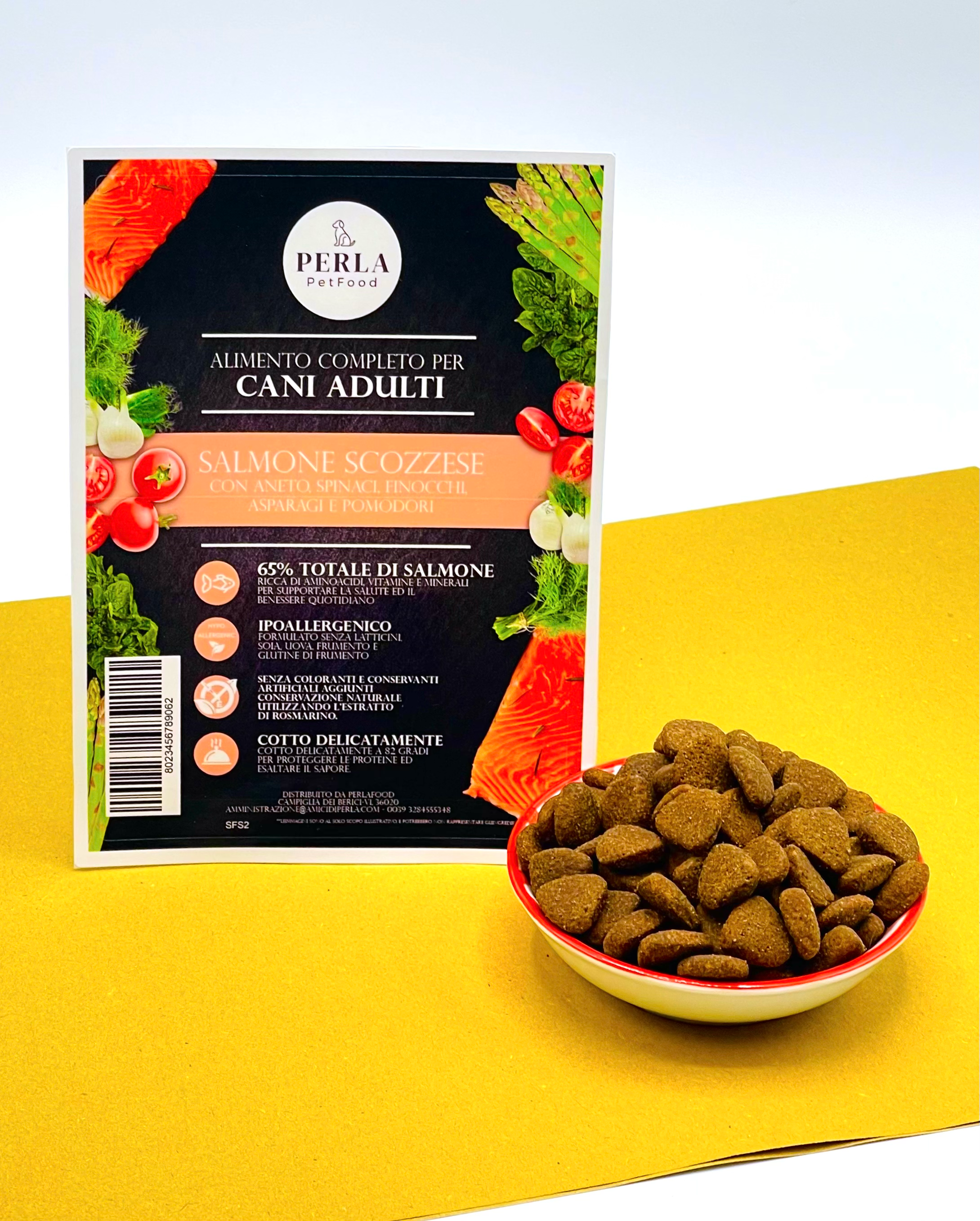 Perla PetFood - Wholesale Pet Food - Dog - Sensitive Adult Dog Kibble - Scottish Salmon0