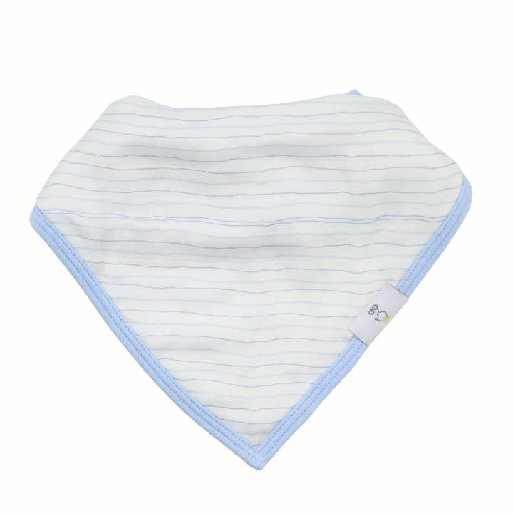 GooseWaddle + Pello - Wholesale Bib - Baby - 2 PK Muslin & Terry Cloth Bib Set Popsicles/Stripes