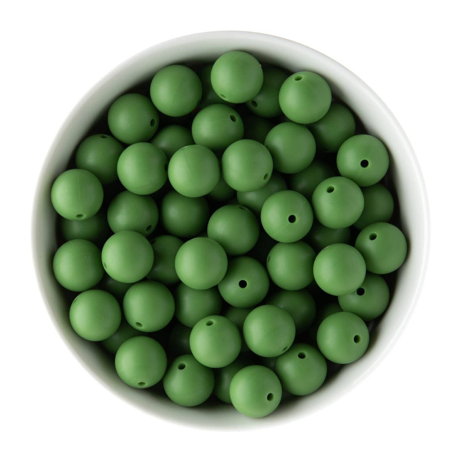 Cara & Co Silicone Craft Supply - Wholesale Beads - 15mm Round Silicone Beads49