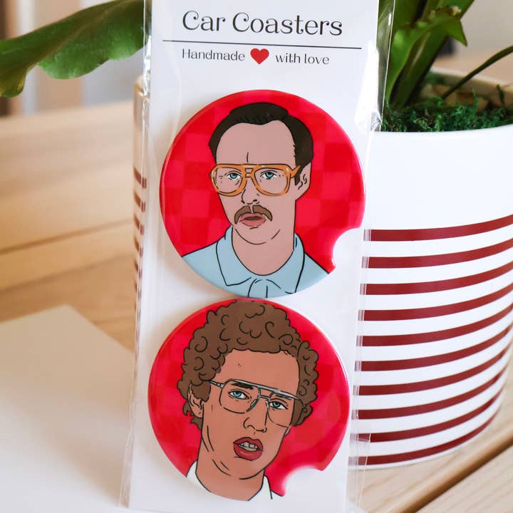 Napoleon og Kip Popkultur - Sæt med 2 bilunderlag for engroshandel hos Gaec Studio