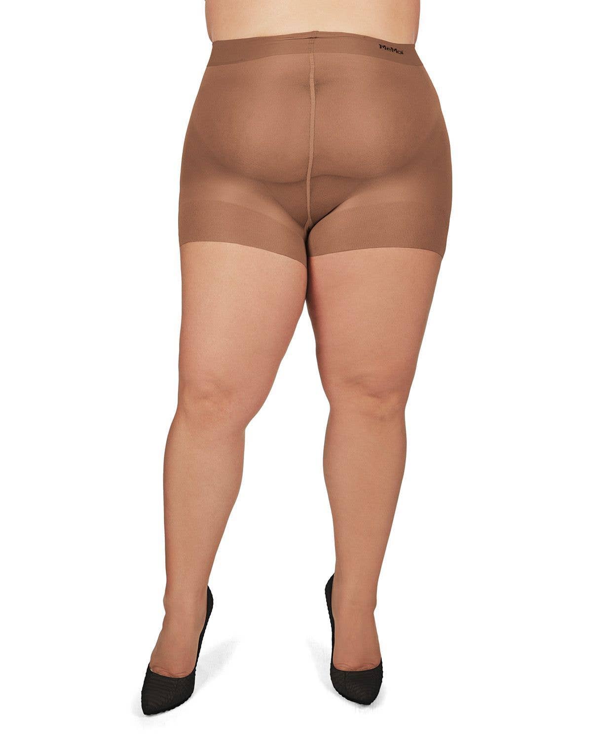 Infinity Classics International Inc. - Wholesale Pantyhose - Women's - MeMoi Plus Size Curvy Ultra Sheer Control Top Pantyhose10