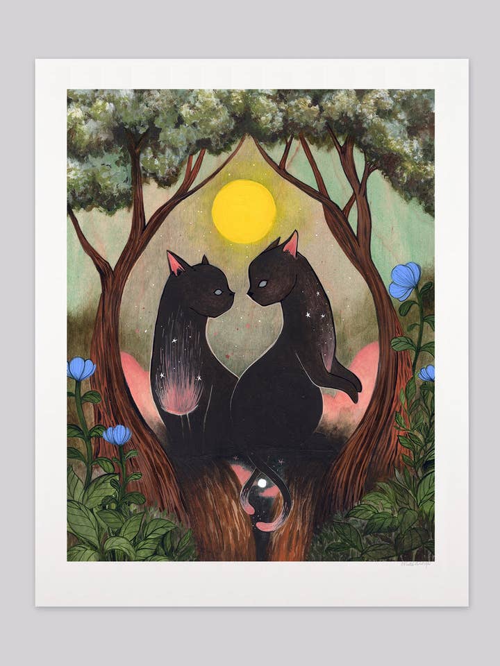 Mystic Force - Impression d'art pour la vente par Malathip