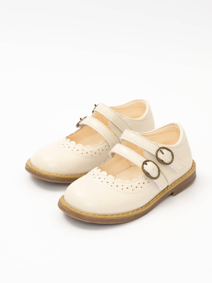Marie Nicole Clothing - Wholesale Dress Shoes - Kids - Double Buckle Mary Jane Hard Sole Shoes