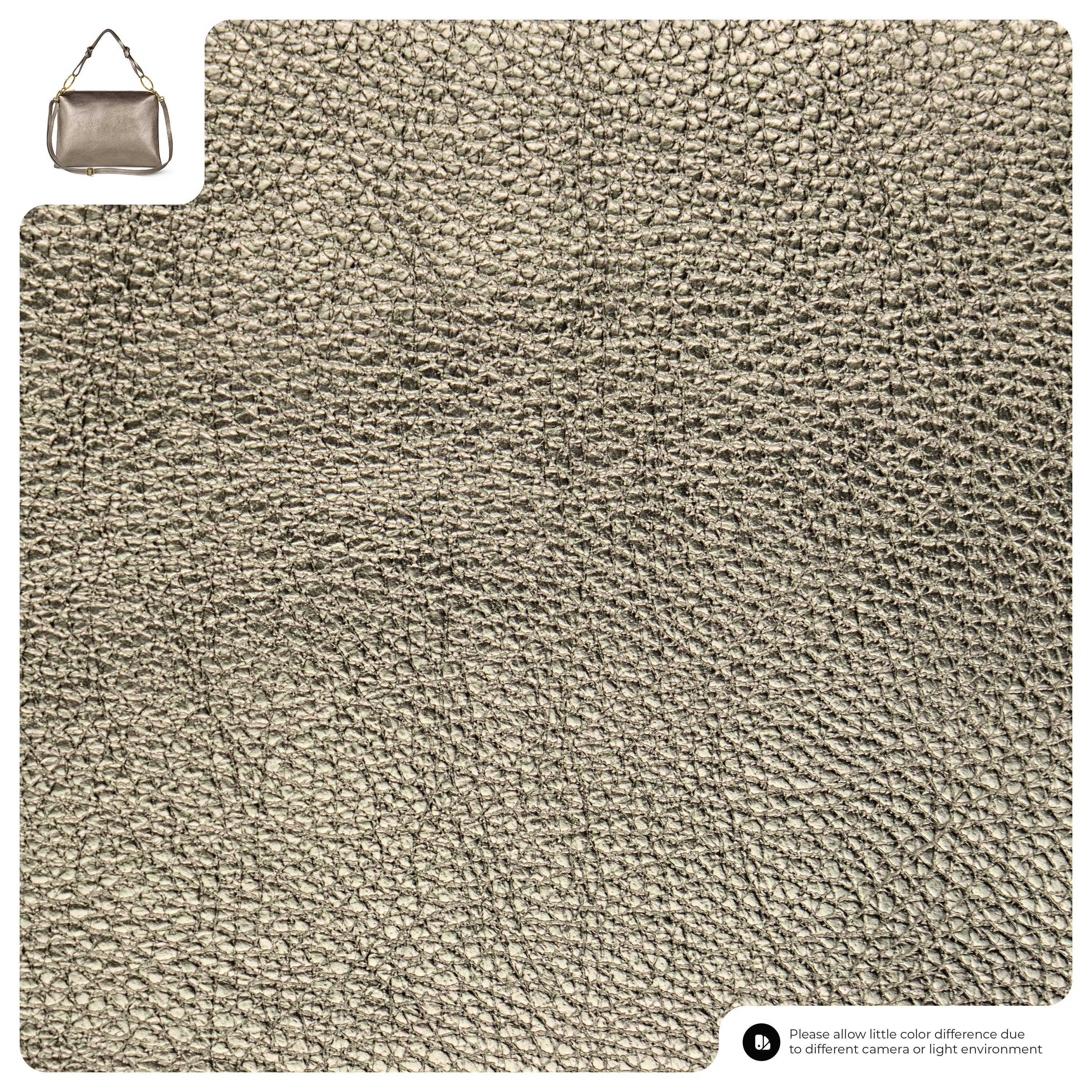 TAKEASY - Wholesale Shoulder Bag - Women's - Italian Genuine Metallic Calf Leather Shoulder Bag 1715516