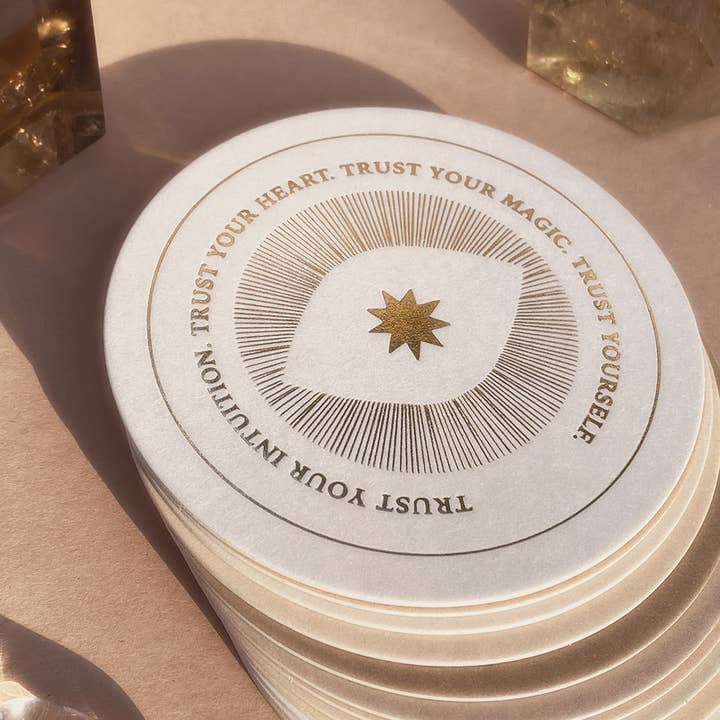 Anna Cosma - Wholesale Tarot Cards - INNER ALCHEMY AFFIRMATIONS - CARD SET - DECK - GOLD EDITION4