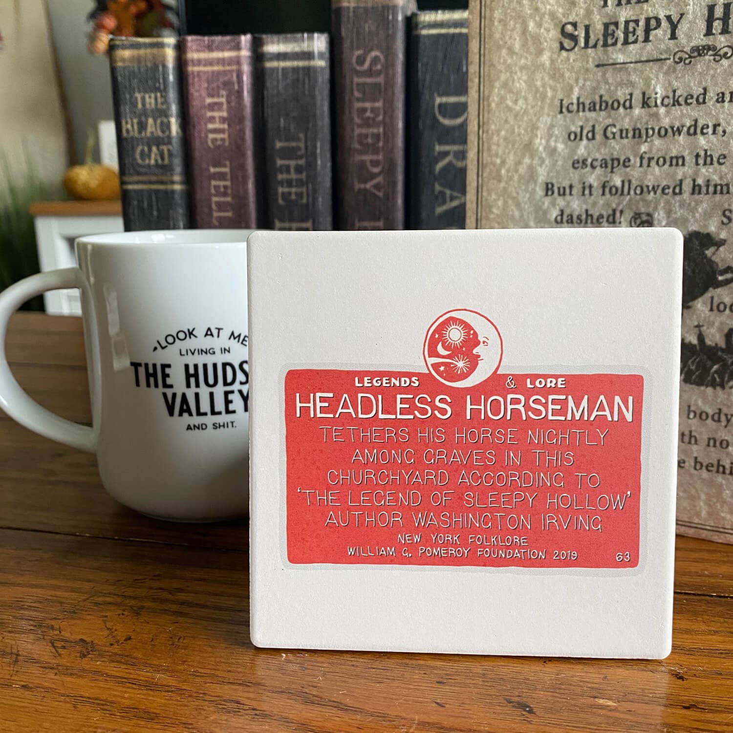 Fox Burrow Designs - Wholesale Coasters - Sleepy Hollow Collection - Ceramic Stone Coasters4