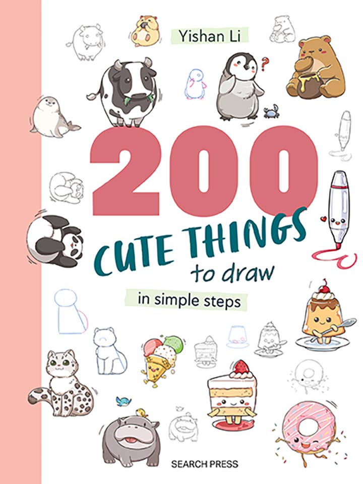 200 Cute Things to Draw for wholesale by Search Press
