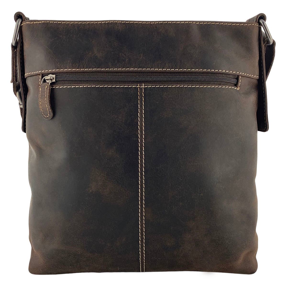 Arrigo – Großhandel Schultertasche – Unisex – Arrigo Unisex-Schultertasche aus Büffelleder, 3 Farben12