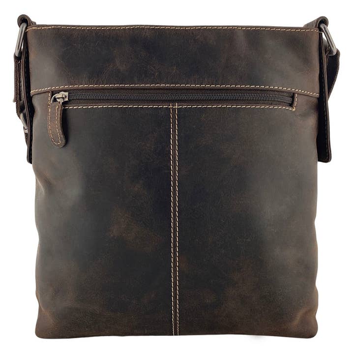 Arrigo – Großhandel Schultertasche – Unisex – Arrigo Unisex-Schultertasche aus Büffelleder, 3 Farben12