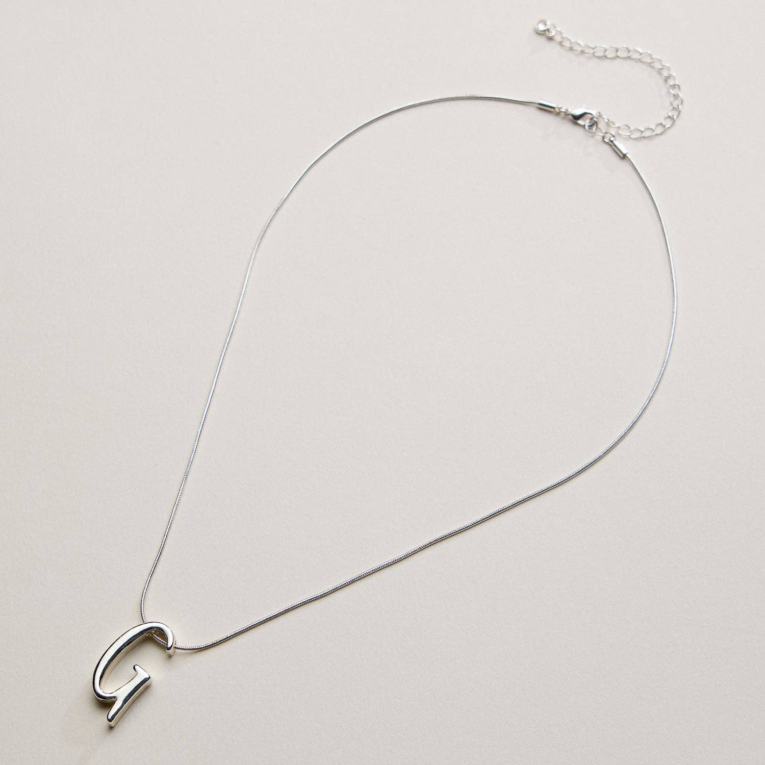 Frem - Wholesale Pendant/Charm Necklace - A Set of 16 Letters Gold Dipped Necklace – Gold & Silver Alphabet Charm Jewelry66