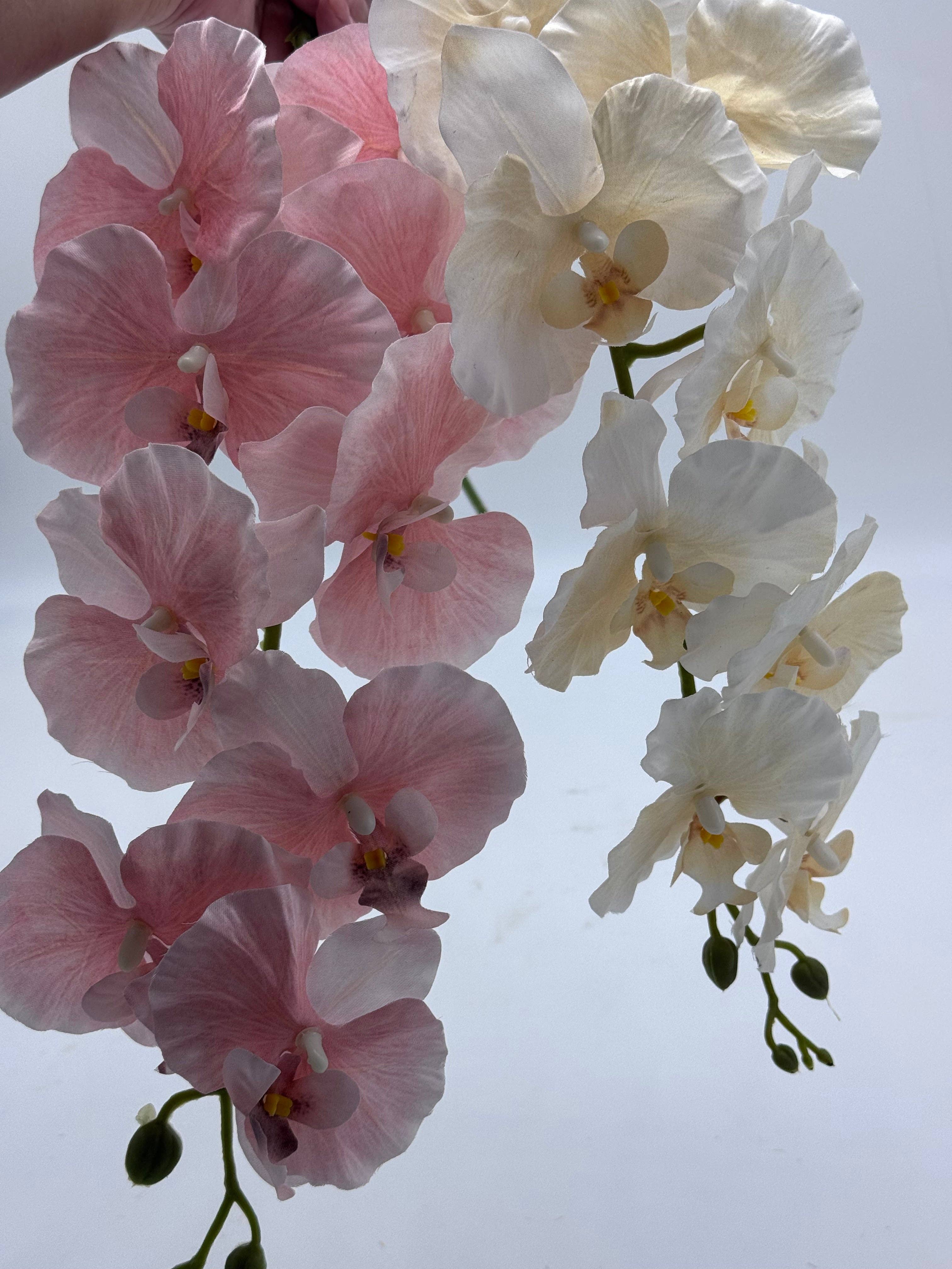 JKF & Co Pty Ltd – Engroshandel Kunstige blomster – Orkidé Silke2