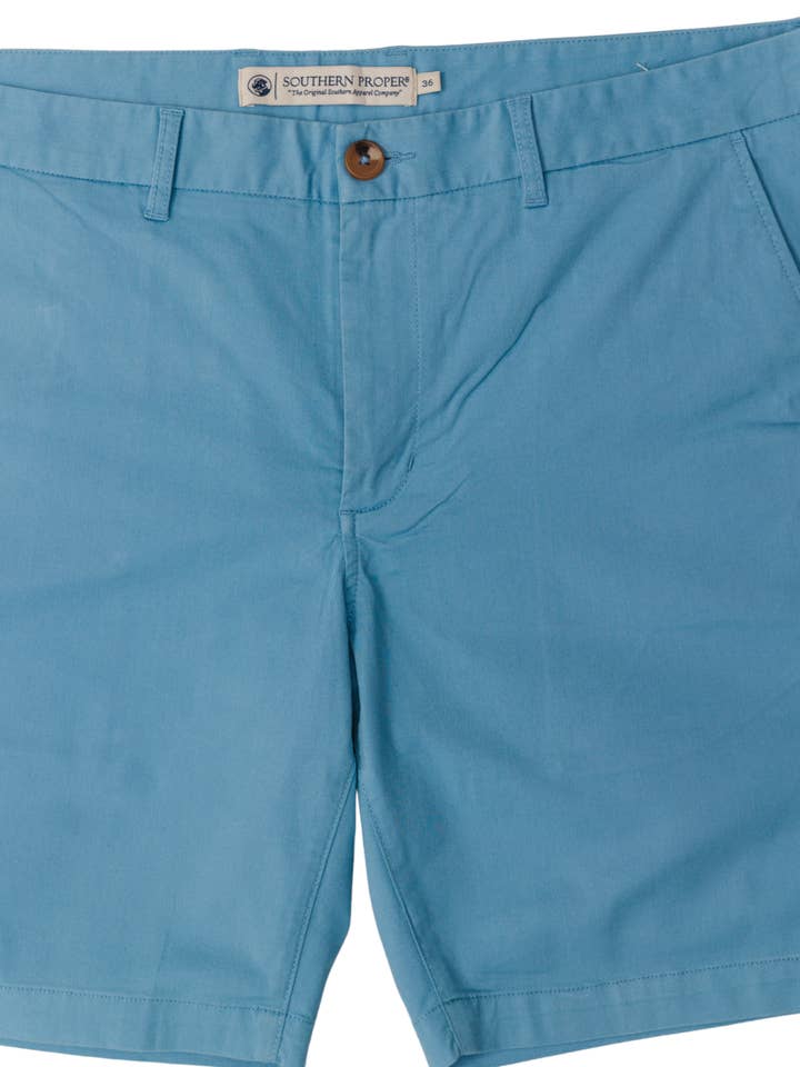 Southern Proper - Wholesale Shorts - Men's - Bluff Short: Coastal Blue
