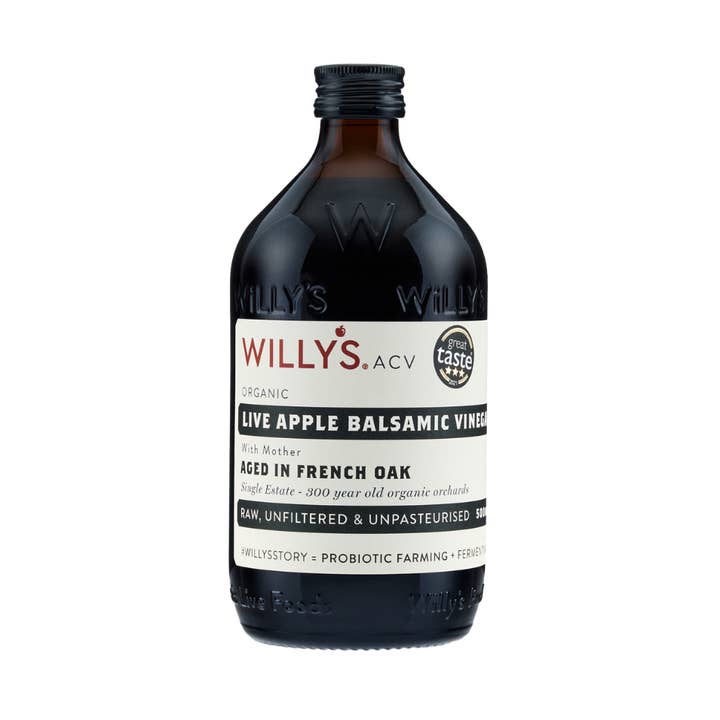 Live Apple Balsamic Vinegar for wholesale by Willy's ACV
