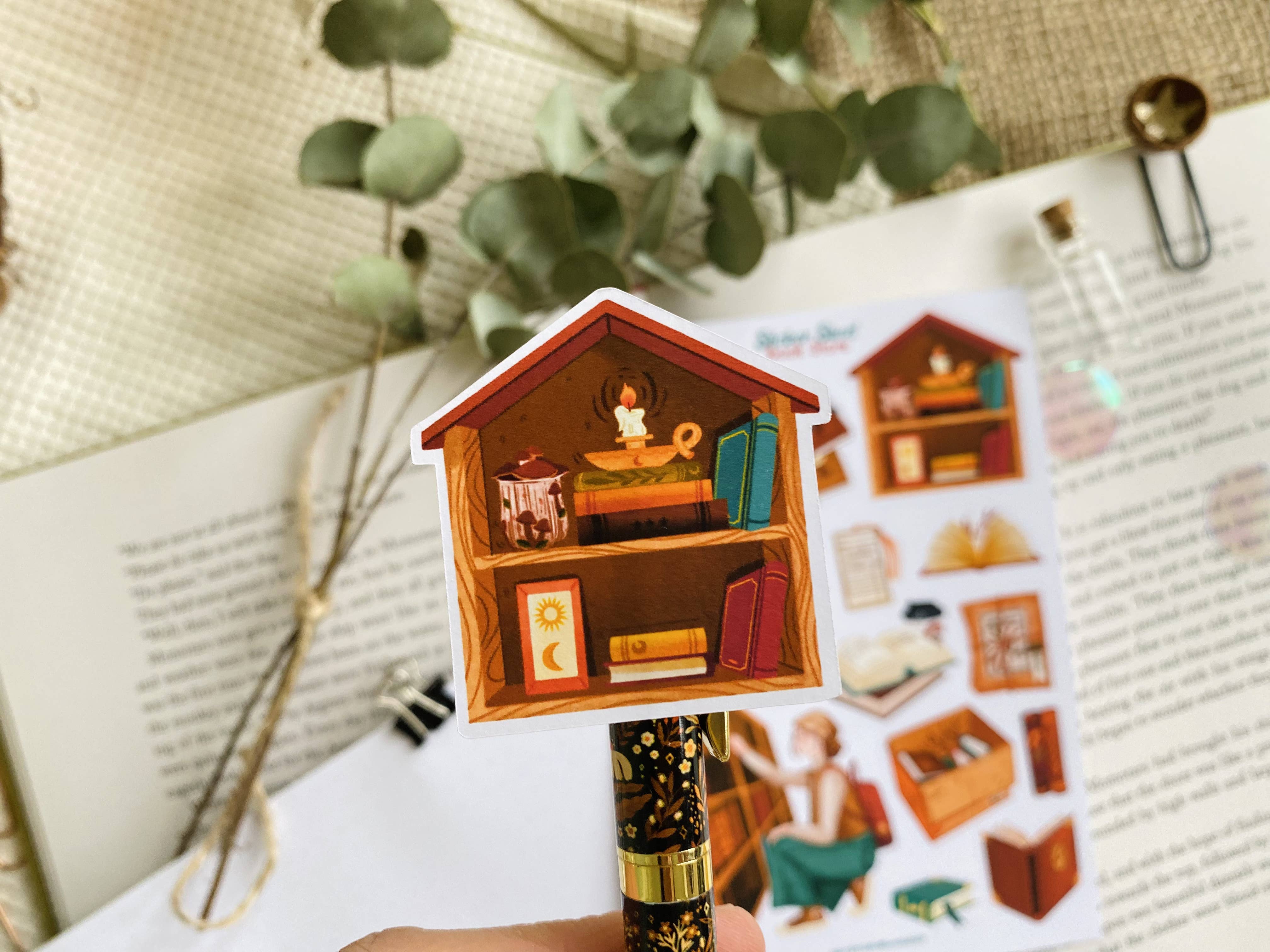 Split Moon Studios - Wholesale Sticker - Book Store Sticker Sheet Decorative Sticker6