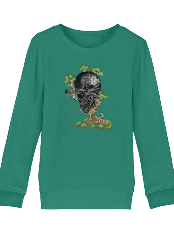Tree Skull Kids Sweatshirt for wholesale by Uwaldu