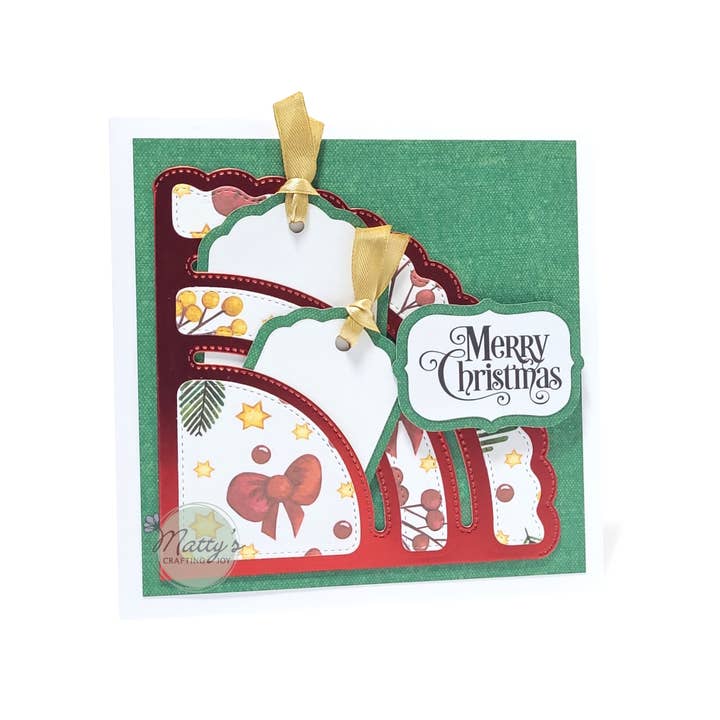 Matty's Crafting Joy – wholesale Scrapbook – Slotted Corner Pocket Die - New Edition, Set of 42