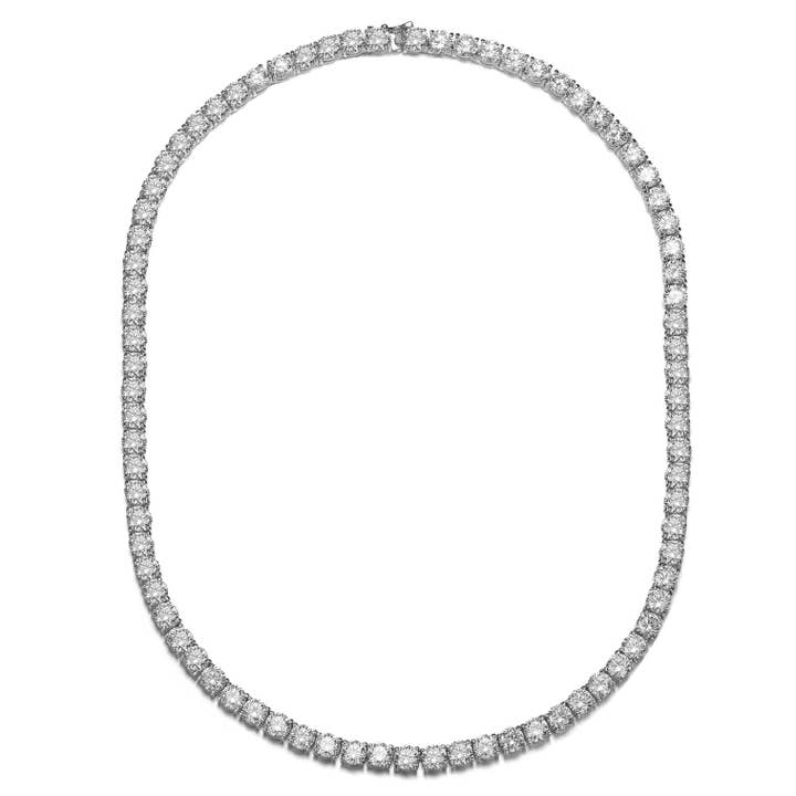 Sterlin Siver Cubic Zirconia Neklace (2037) for engroshandel hos Rachel Glauber