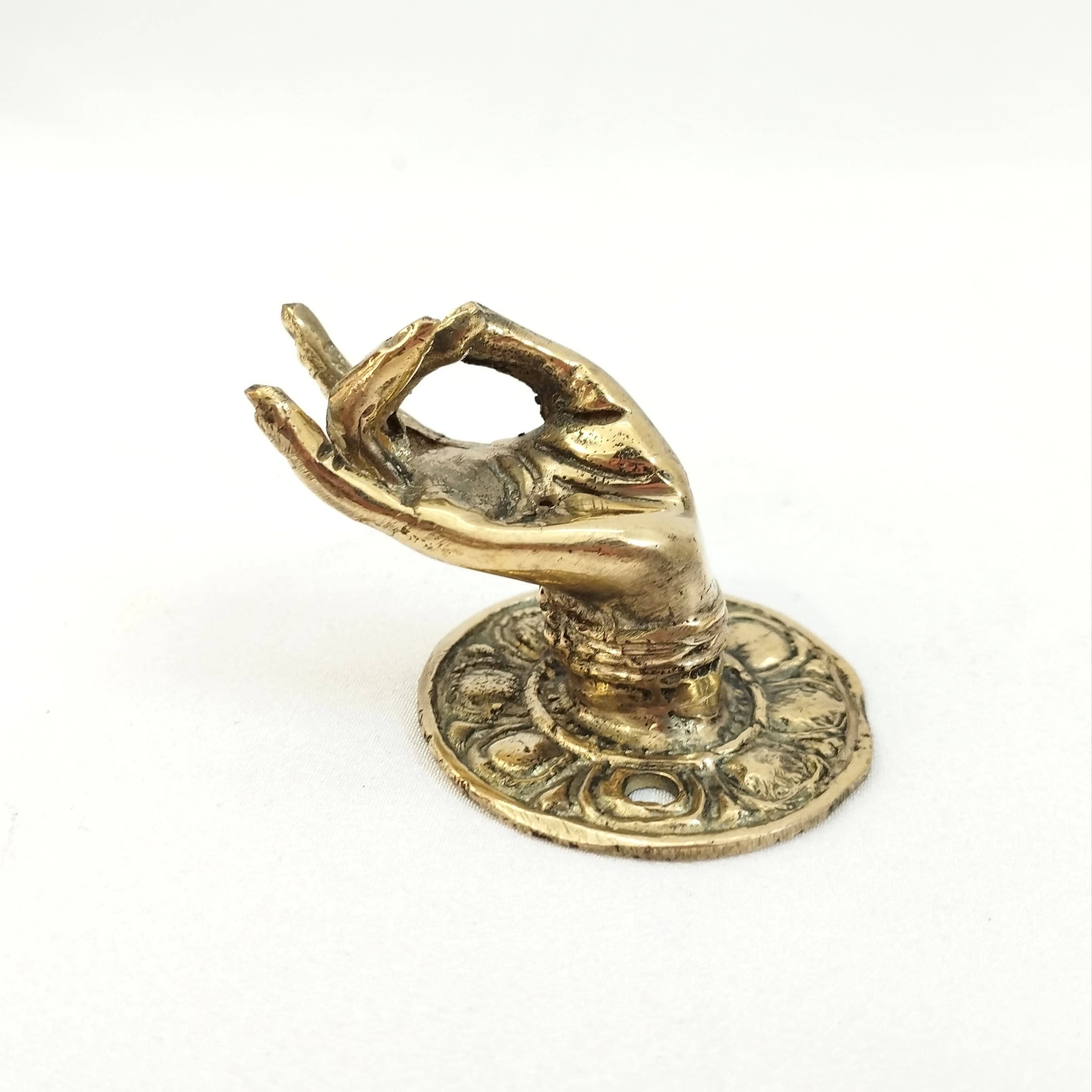 FERN – Porta-incenso por atacado – Porta Incenso de Latão em Forma de Mão