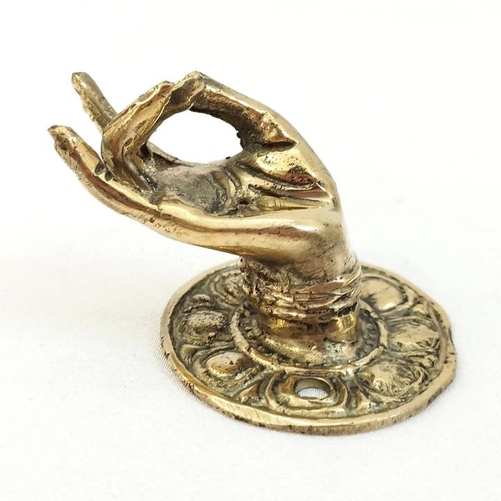 FERN – wholesale Incense holder – Brass Incense Holder Hand0