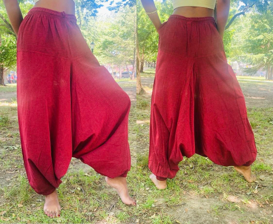 Karma Nepal Crafts - Wholesale Pants - Women's - Handmade Cotton Unisex Harem Yoga Pants9