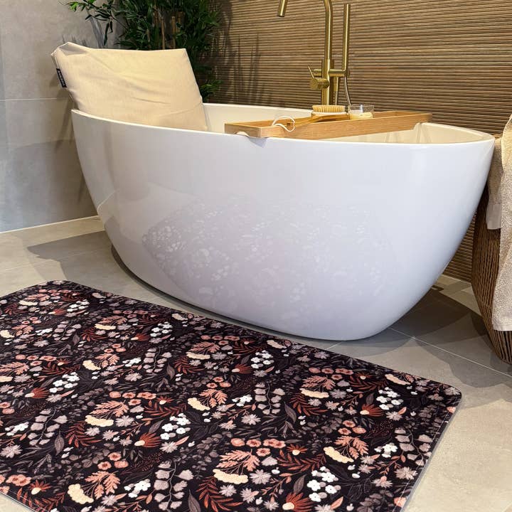 Tappetino da bagno Earthy Flora per la vendita all'ingrosso da parte di Bubble & Blend