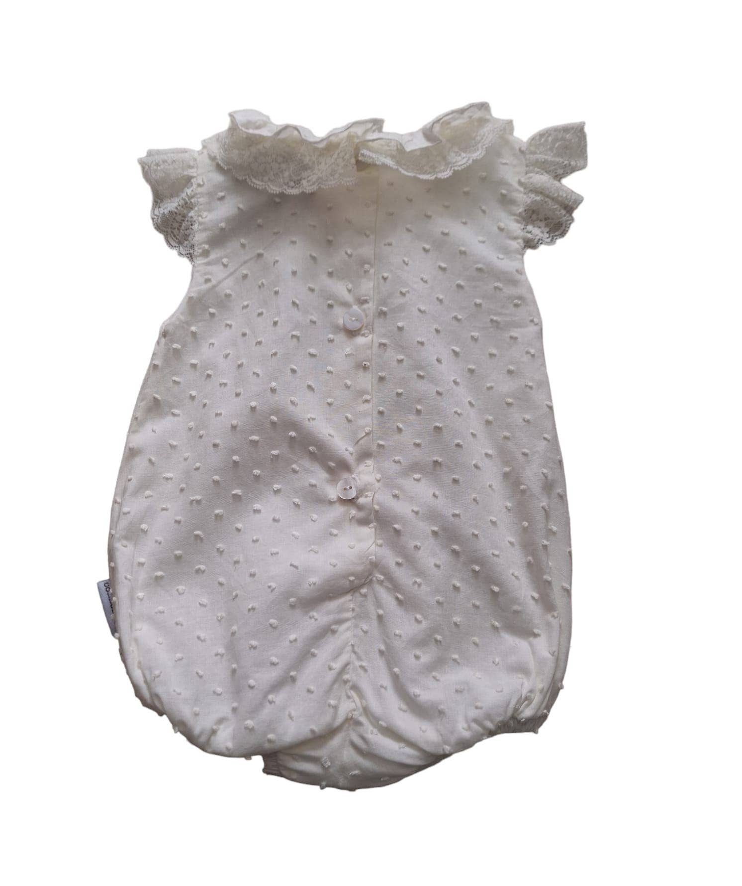 Cotton Socks - Vendita all'ingrosso Tutina (senza piedini) - Neonati - 024DU-15 FOFO C/ PIZZO NEONATO3