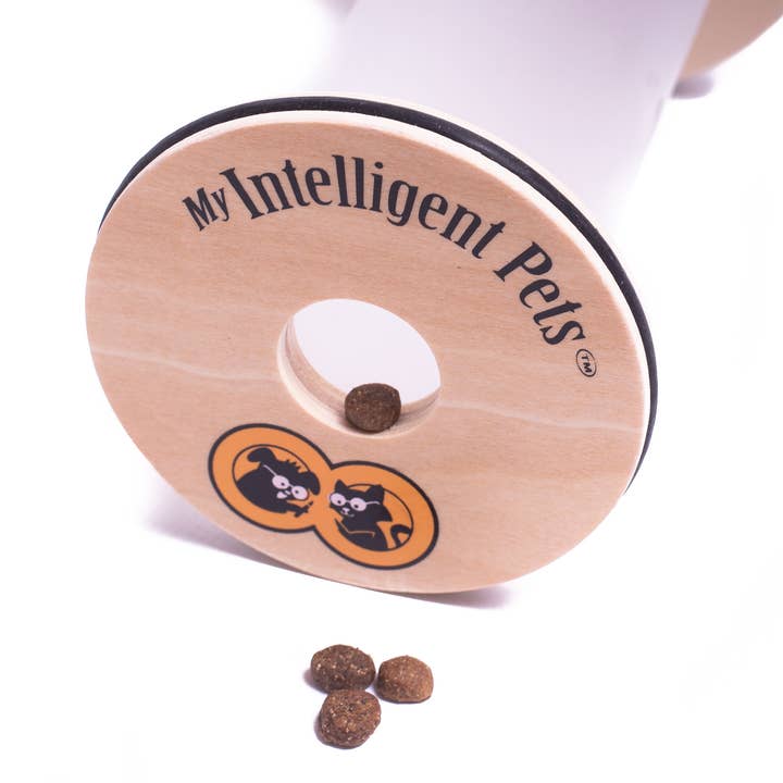 My Intelligent Pets - Wholesale Pet Toy - Cat/Dog - Happy Roll - dog and cat treat dispenser1