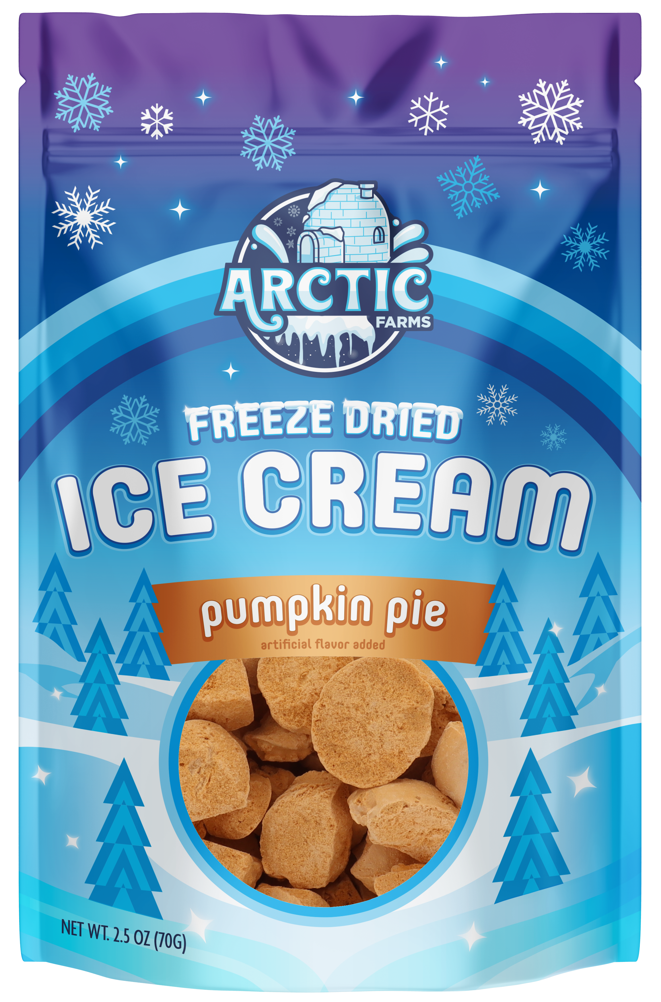 Arctic Farms – Sorvete/gelado por atacado – Gelado Liofilizado Que Não Derrete (Bits) (2,5 oz)31