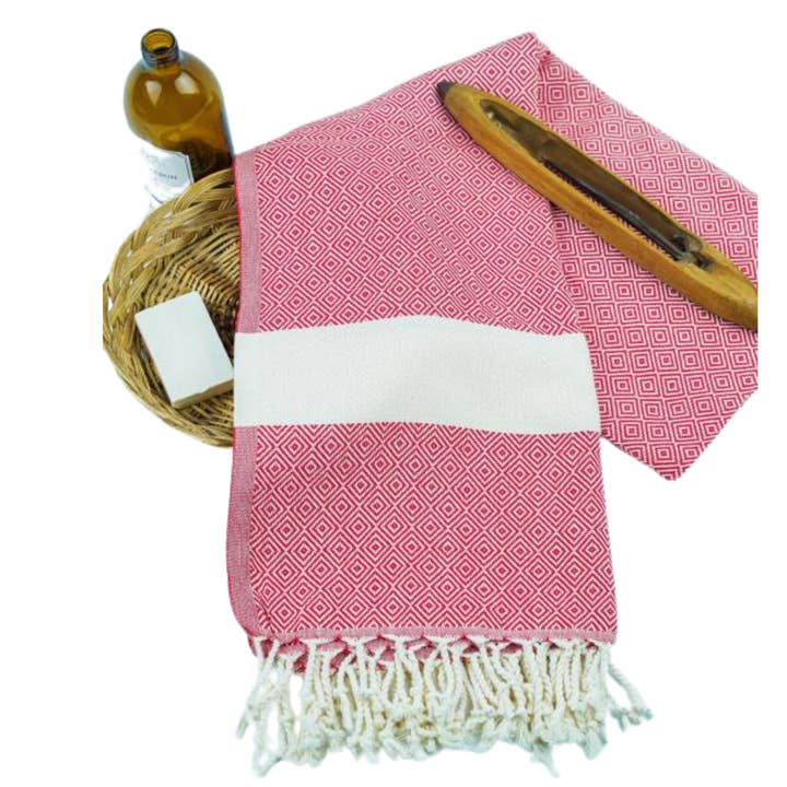 Diamond Turkish Towels- 100x180 cm for wholesale by DNZ Textiel B.V.