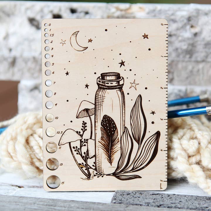 Apothecary Magic Bottle breinaaldmeter en liniaal van 5 „ voor wholesale door Sunrise Grove