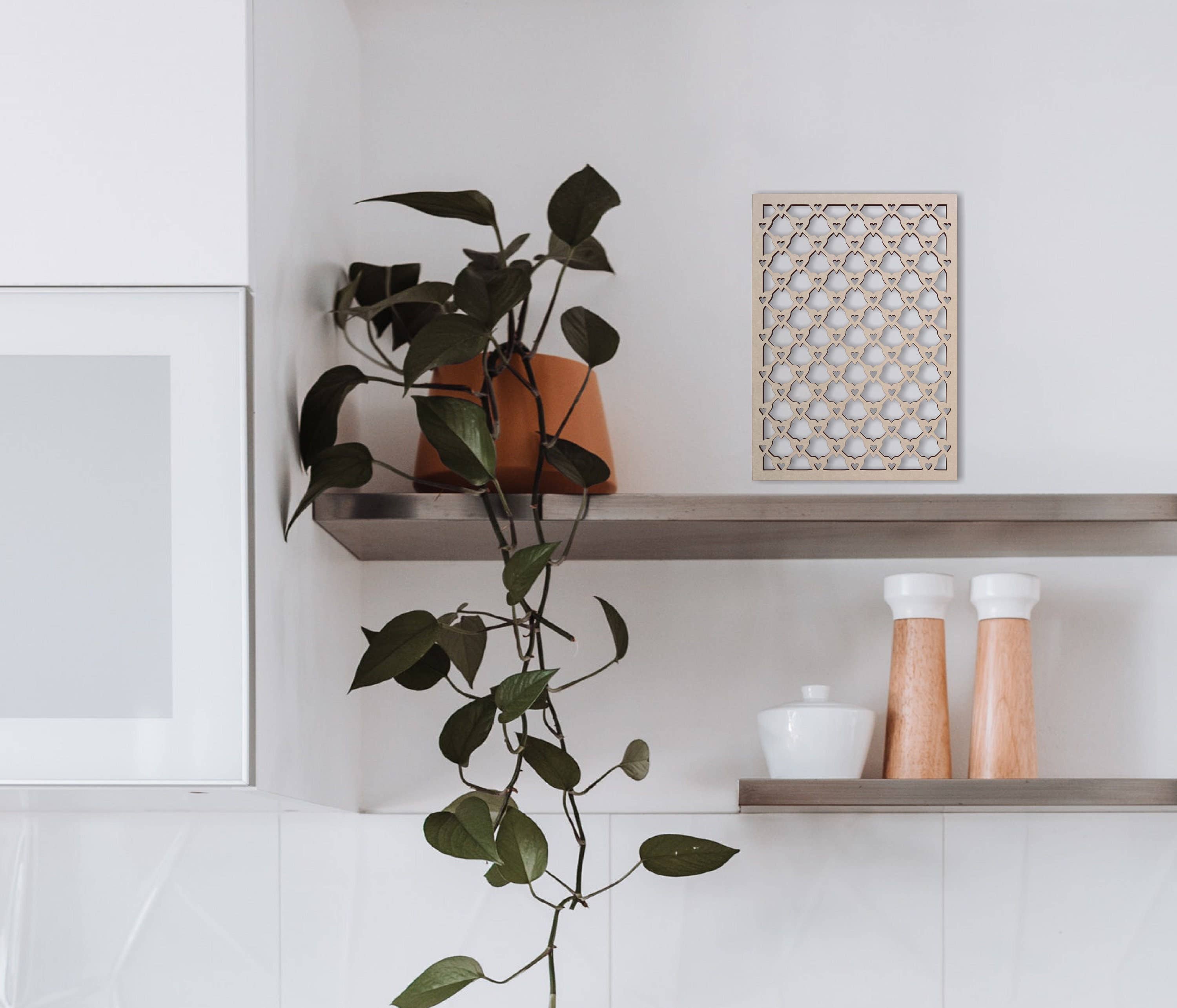 Jess and Jessica – wholesale Cutouts – Wooden Shape Heart Lattice - Wooden Cutout, Wall Art6