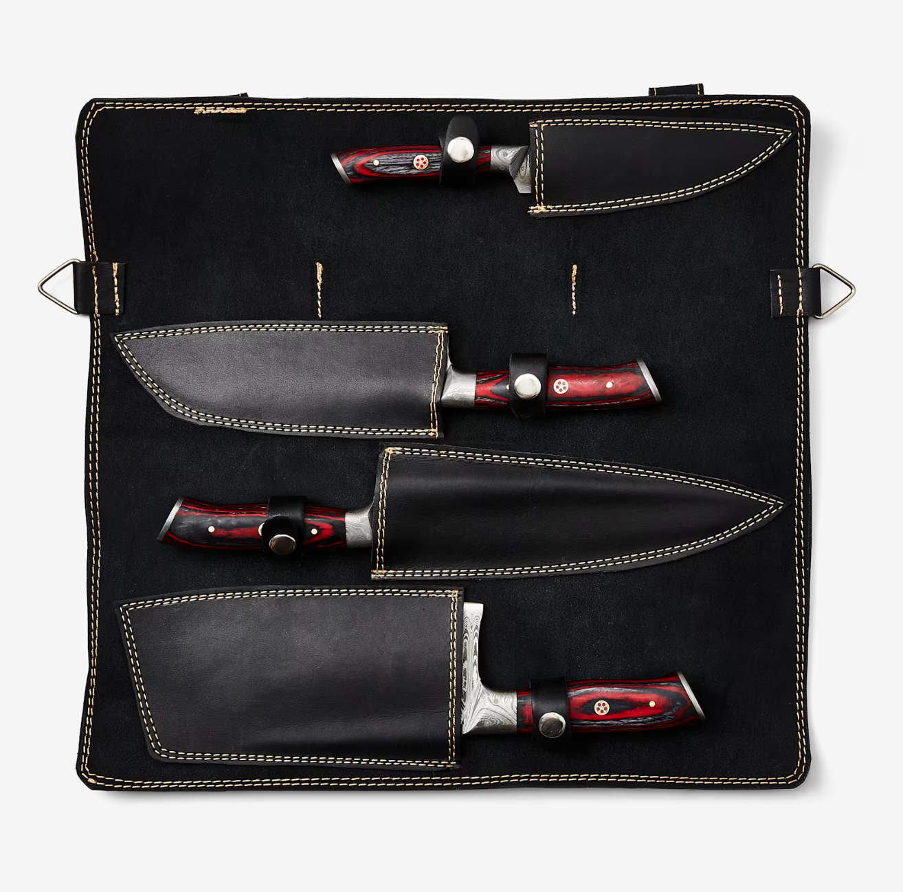 Titan International - Wholesale Kitchen/Utility Knife - Titan Crimson Blade Culinary Set1