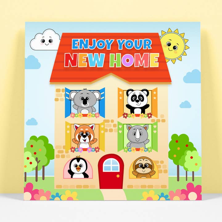 New Home Card - Enjoy your new home Card for wholesale by RoleyOleyMoley