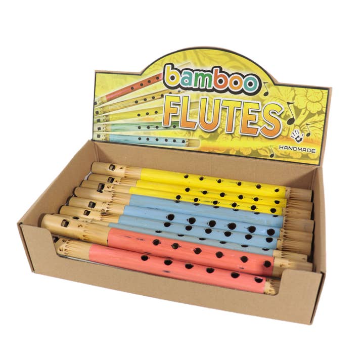 Natures Artifacts Inc - Wholesale Musical Instrument - Hand Made & Hand Painted Bamboo Flutes