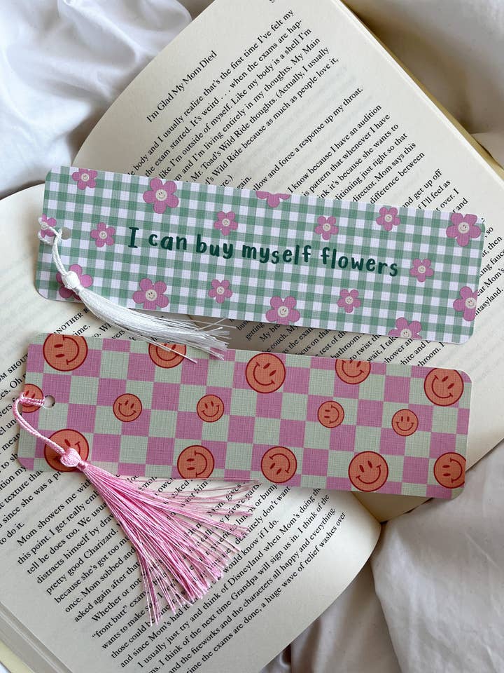 I Can Buy Myself Flowers Bookmark for wholesale by Fleurs on Sunday