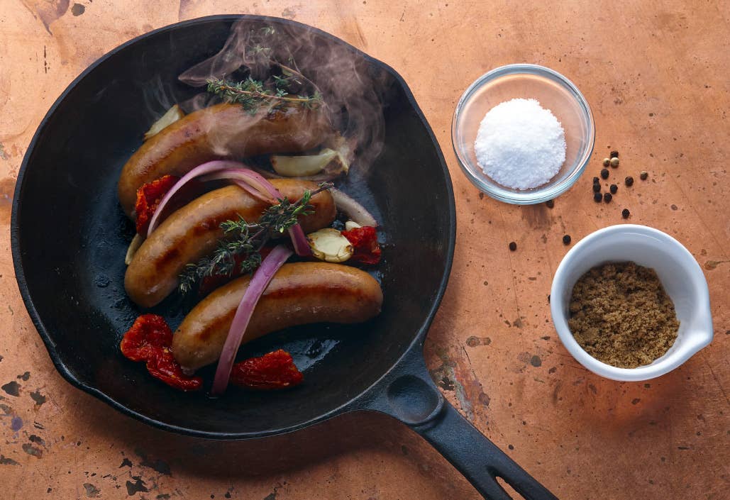 Big Fork - Vendita all'ingrosso Salsicce - Salsiccia di Pancetta Affumicata Ripiena di Formaggio Cheddar Stagionato2